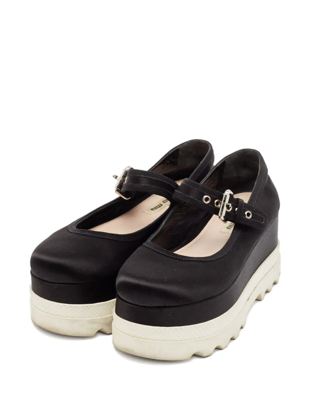 Miu Miu Pre-Owned 65mm platform shoes | Image 2