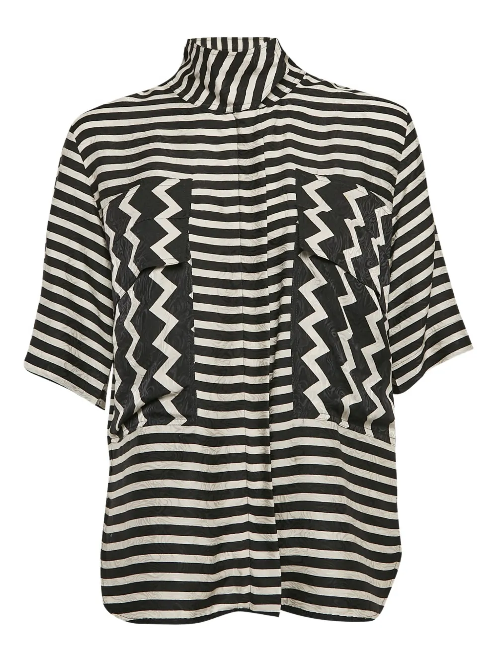 Stella McCartney Pre-Owned striped silk shirt | Image 2