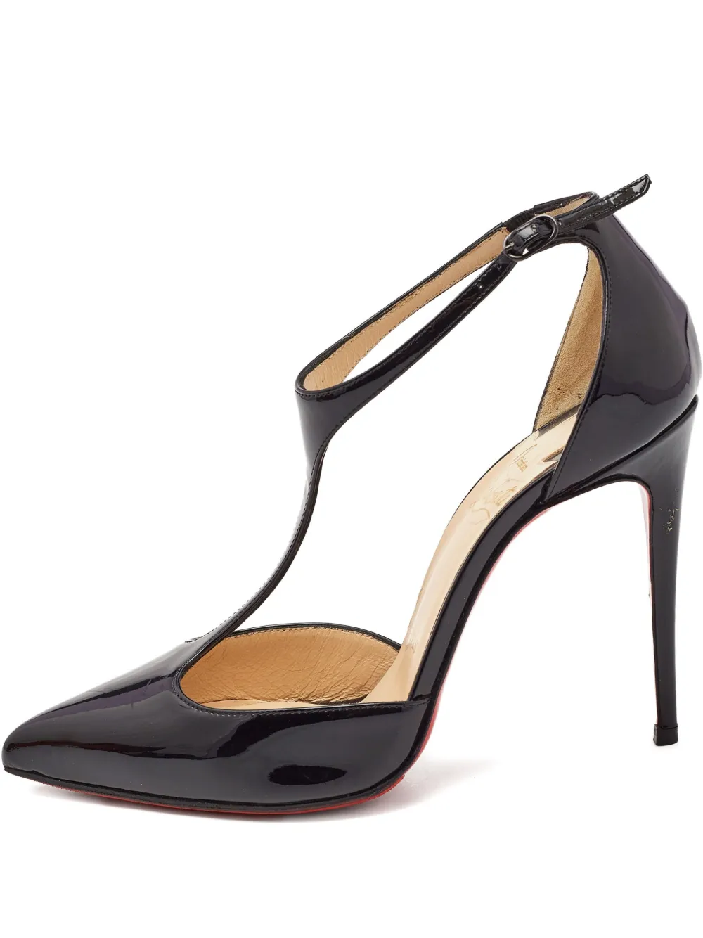 Christian Louboutin Pre-Owned 100mm J String patent-leather pumps - Christian Louboutin Pre-Owned 100mm J String patent-leather pumps -