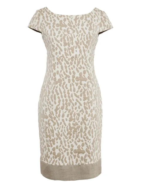 Max Mara pre-owned cap-sleeve mini dress