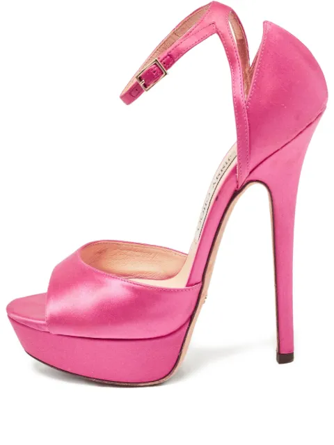 Jimmy Choo Pre-Owned sandalias con tacón de 150mm