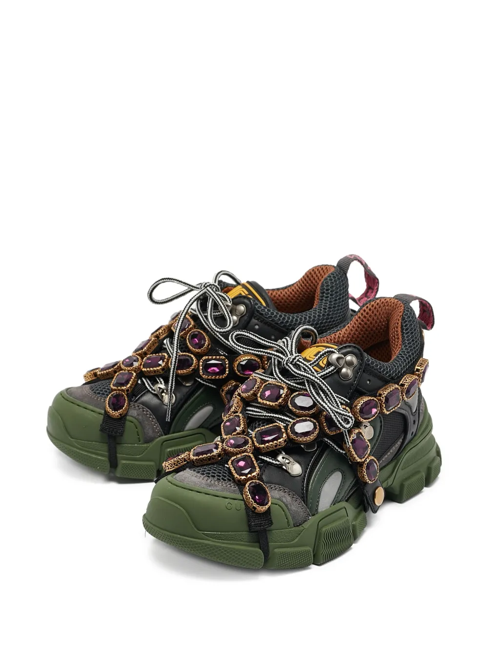 Gucci Pre-Owned Flashtrek sneakers - Zwart