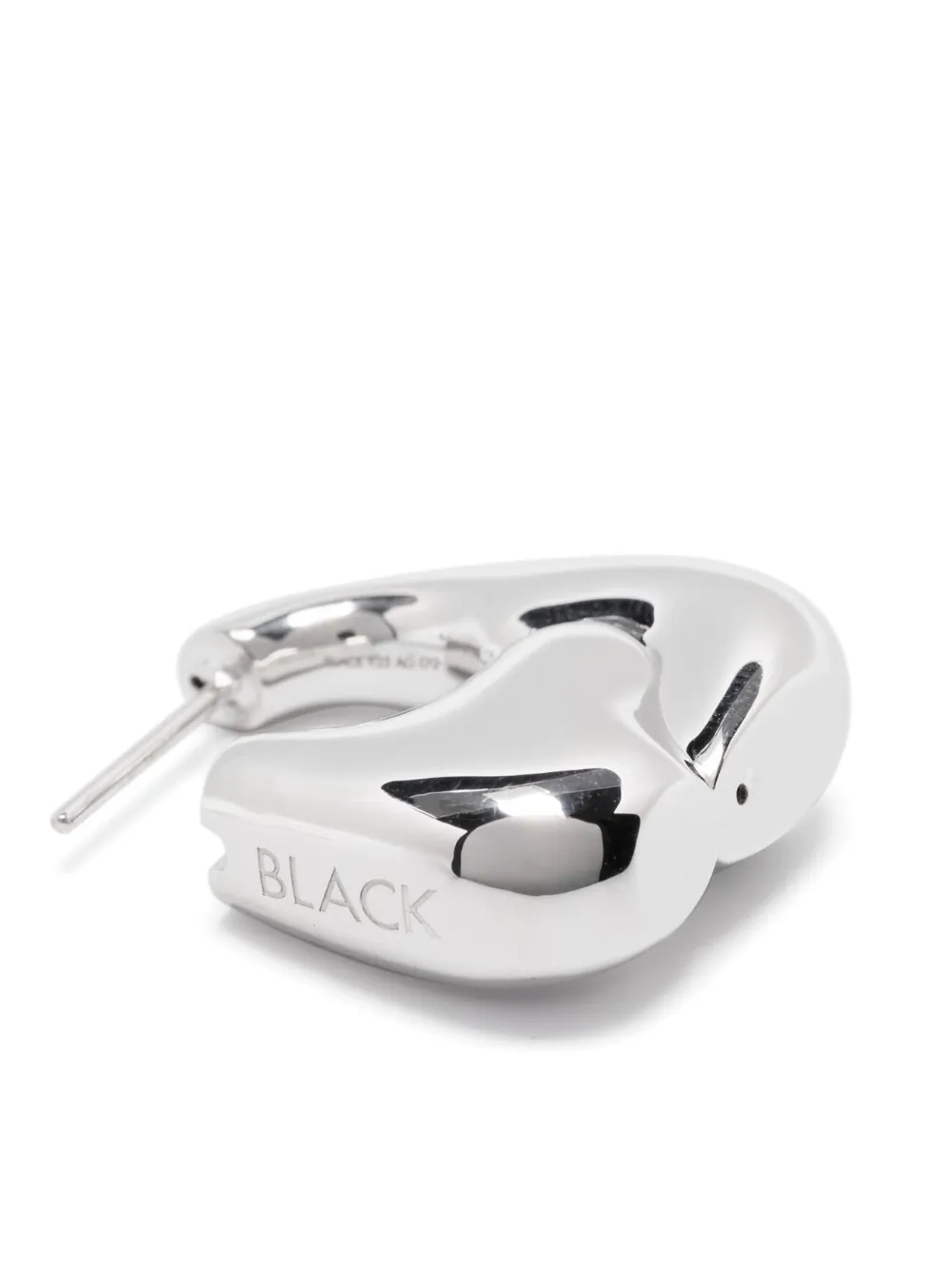 Maria Black large Weekender earring - Zilver
