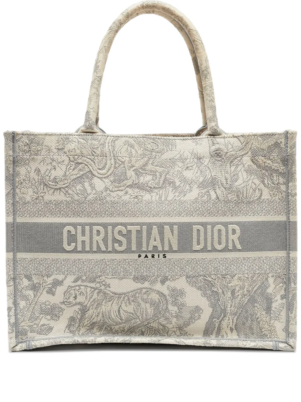 Christian Dior Pre-Owned Book tote bag | Grey | Image 1