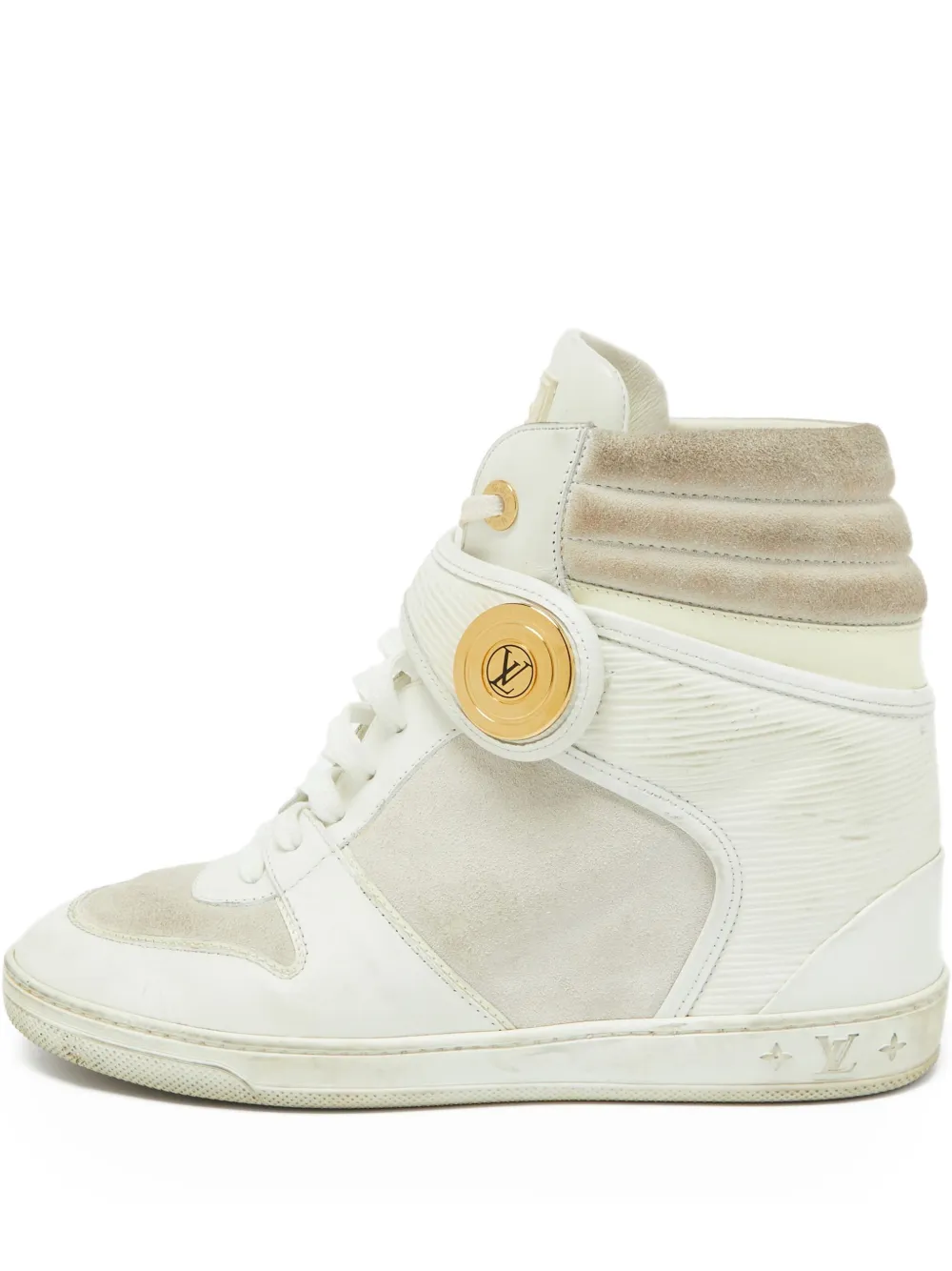 Louis Vuitton Pre-Owned Épi Leather sneakers - Weiß