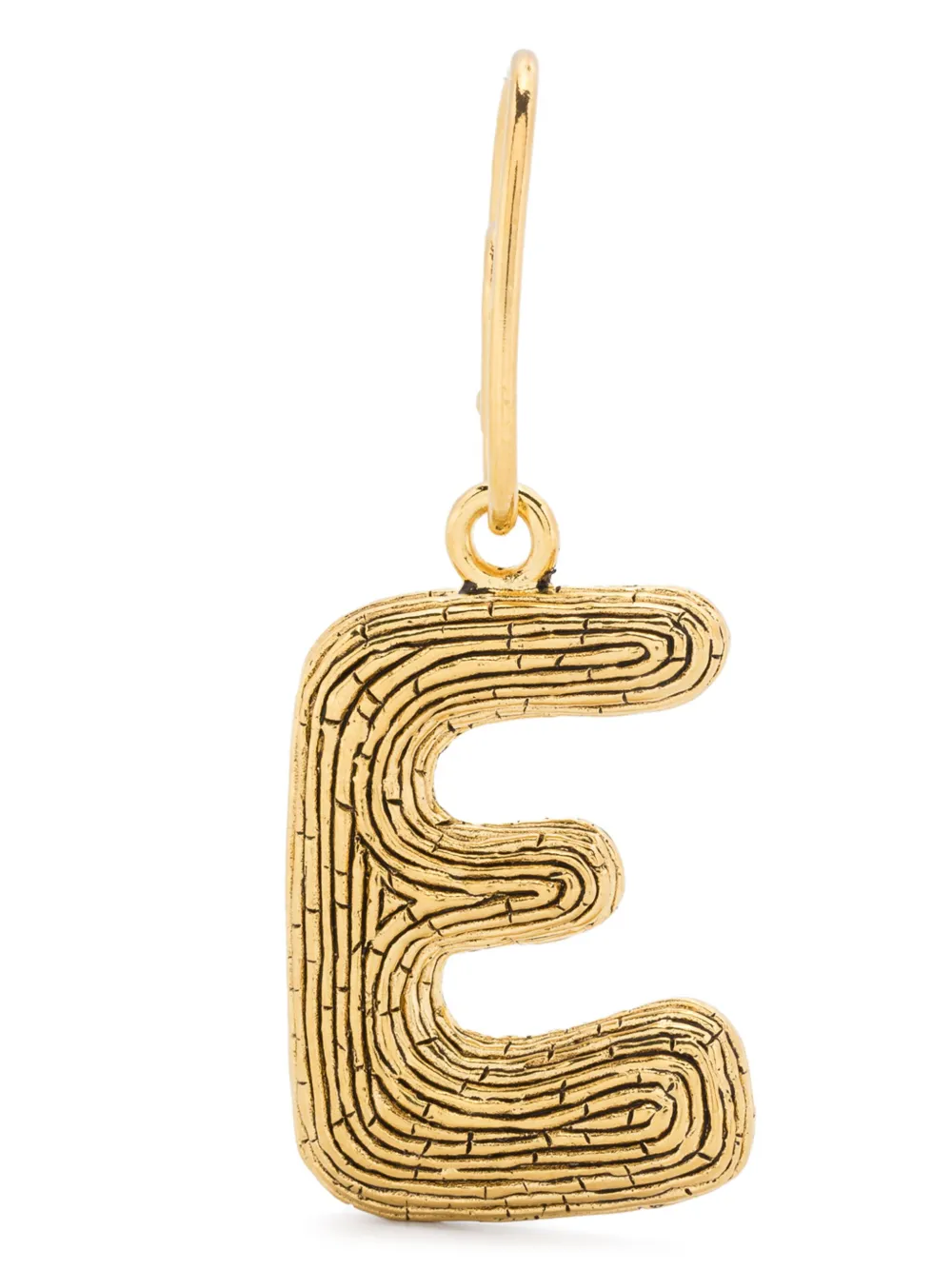 Aurelie Bidermann Mini E charm | dorado | Image 1