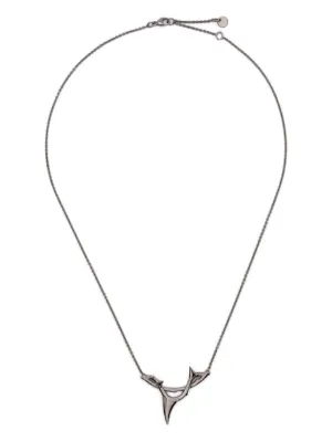 Alexander McQueen スカル ネックレス | シルバートーン | FARFETCH JP