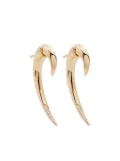 Shaun Leane Hook diamond earrings - Gold