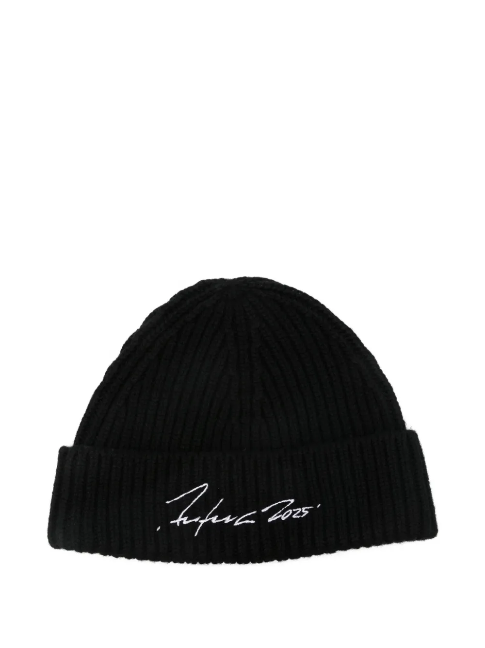 Kenzo ribbed signature beanie | Black | Image 1