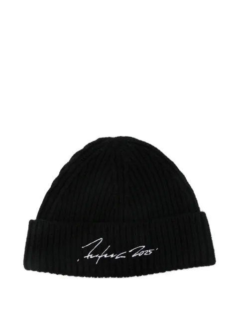Kenzo ribbed signature beanie