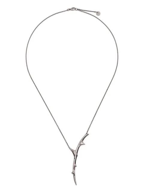 Shaun Leane Rose Thorn single drop pendant necklace