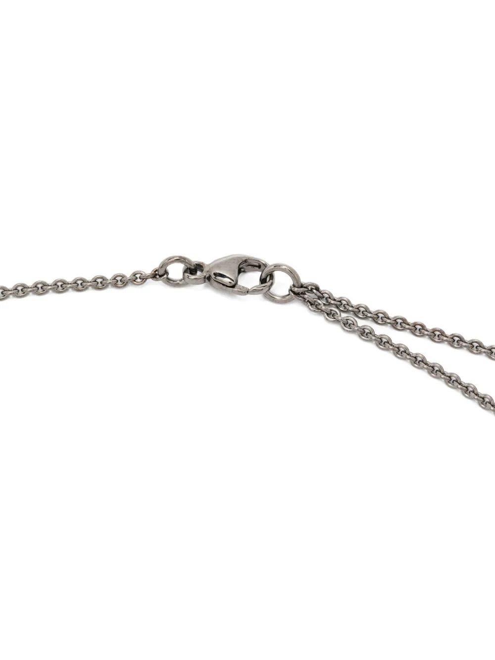 Shaun Leane Rose Thorn Single Drop Pendant Necklace In Silver