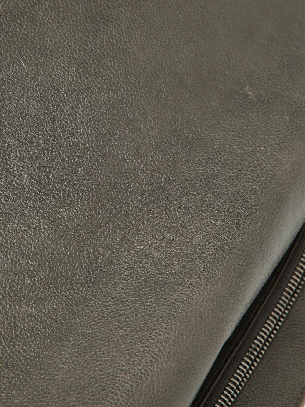 SAINT LAURENT Pre-owned Chevron Quilted Tote Bag In Green