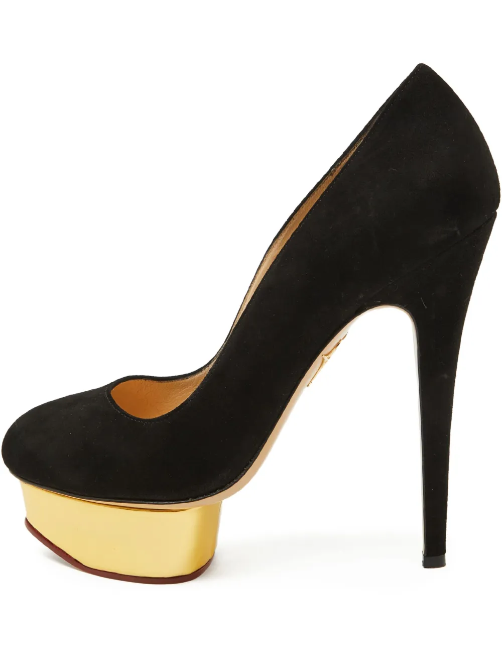 Pre-owned Charlotte Olympia  145mm Dolly Pumps
