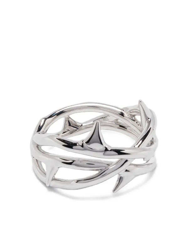 Shaun Leane Rose Thorn Ring Silver FARFETCH PL