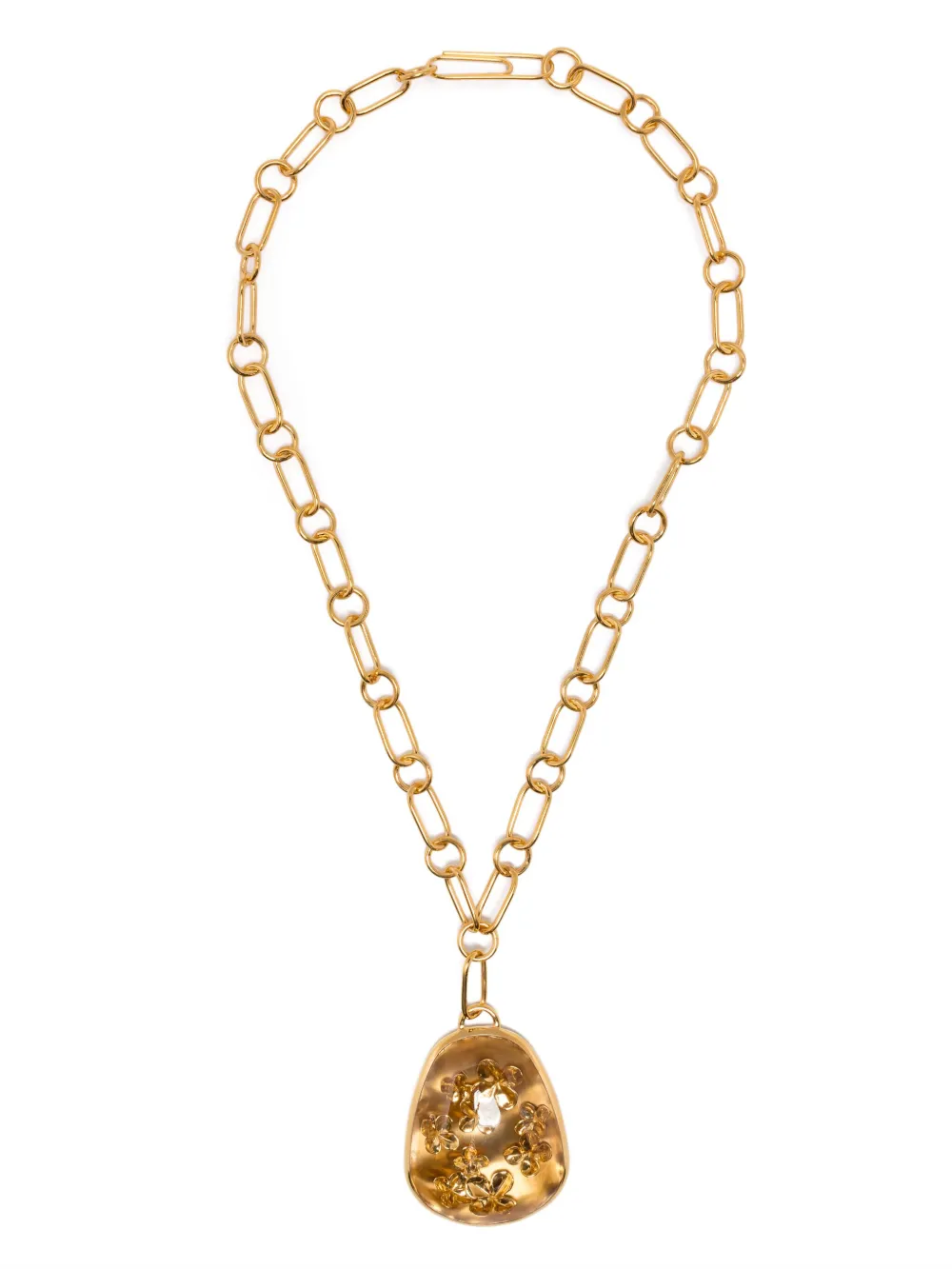 Aurelie Bidermann Figarella Necklace In Gold