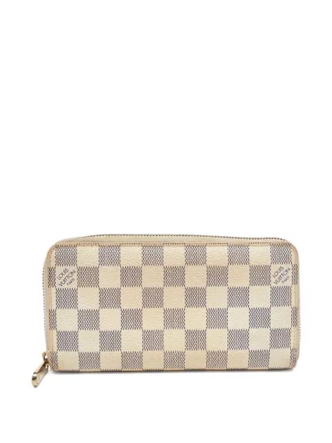 Louis Vuitton Pre-Owned Damier Azur check wallet