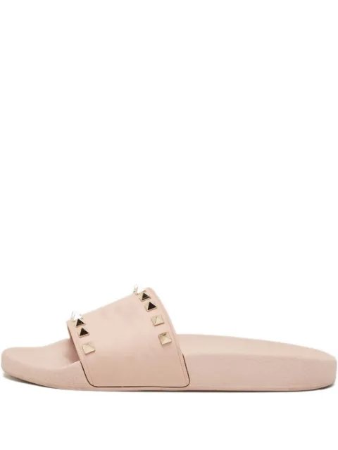 Valentino Garavani Pre-Owned Rockstud slides