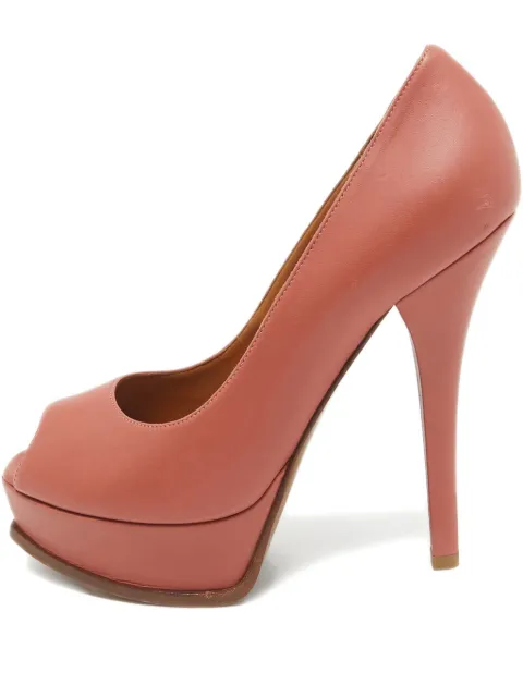 Fendi Pre-Owned 140mm Fendista platform pumps