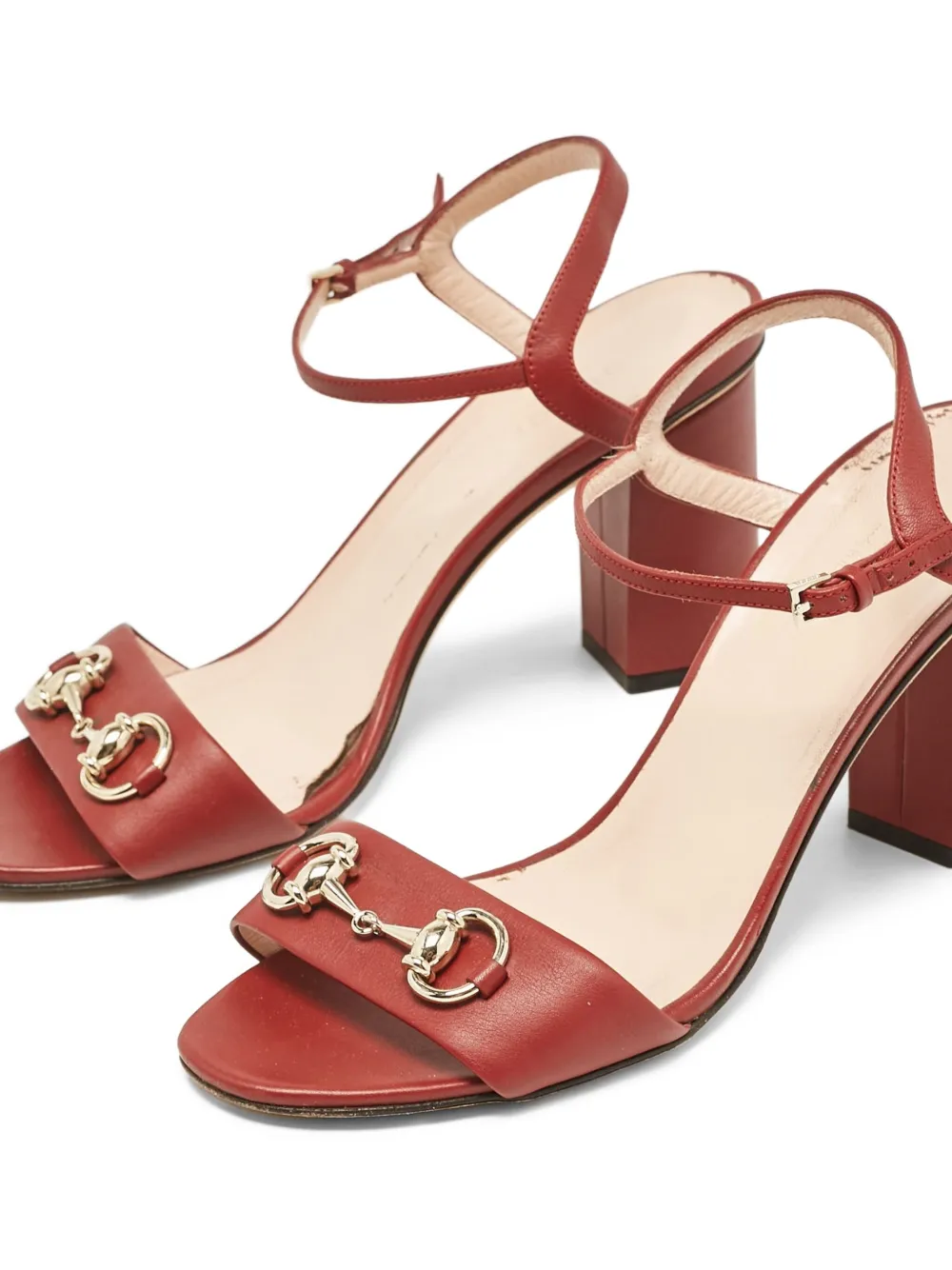Gucci Pre-Owned 100 mm Claudie sandalen - Rood