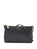 Kate Spade New York Flash glitter-embellished cross body bag - Black