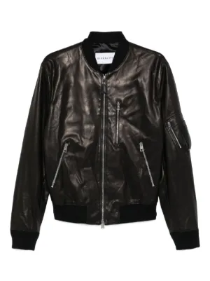 Givenchy レザージャケット | ブラック | FARFETCH JP