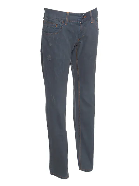 Dolce & Gabbana Pre-Owned jeans con efecto envejecido 2024