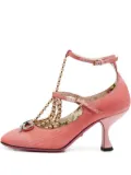 Gucci Pre-Owned 2024 pearl-embellished pumps - Pink
