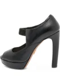 Prada Pre-Owned 120mm peep-toe pumps - Black