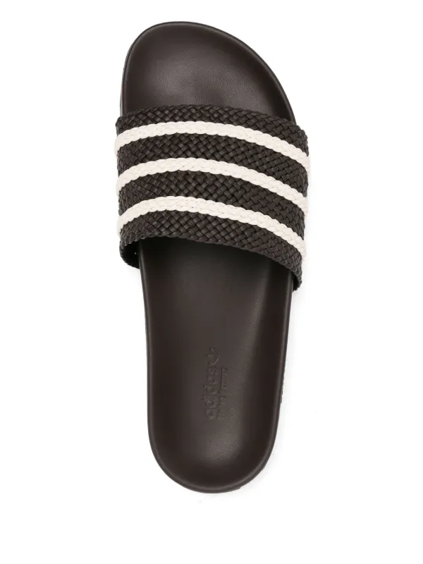 Adidas x Wales Bonner Slides Brown FARFETCH PH