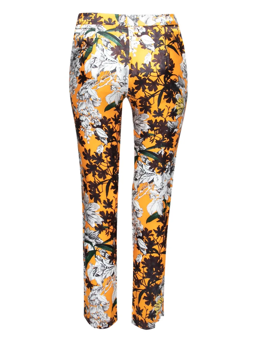 MSGM floral-print straight-leg trousers | Image 2