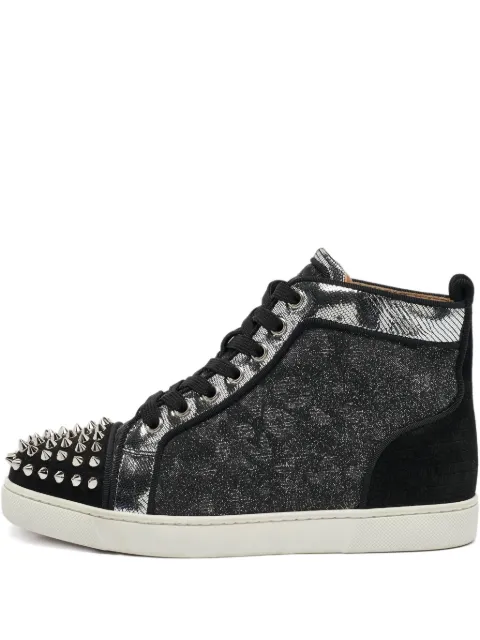 Christian Louboutin Pre-Owned baskets montantes à détails de clous