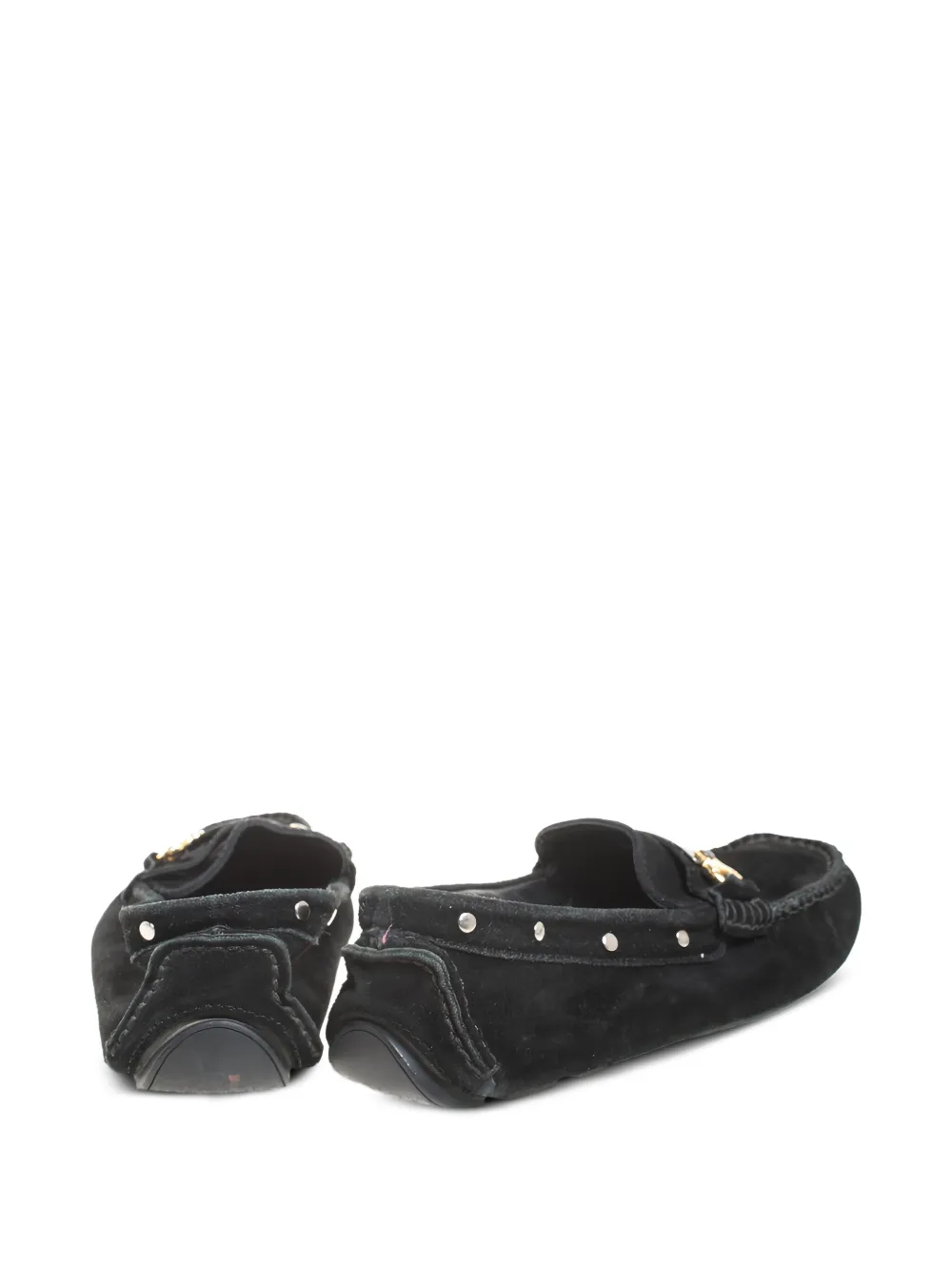 Dolce & Gabbana Pre-Owned suede metal detail loafers | Image 2