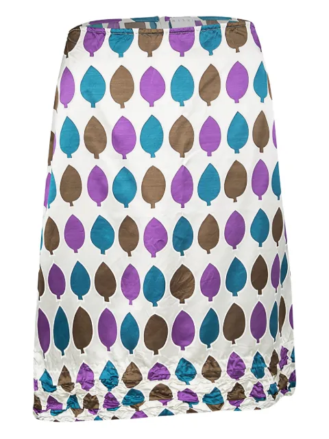 Marni Pre-Owned silk asymmetric skirt