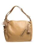 Jimmy Choo Pre-Owned Lily Tassel leather shoulder bag - Neutrals