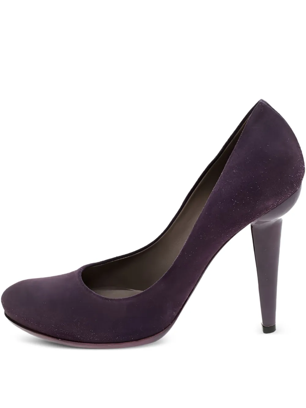 120mm suede pumps