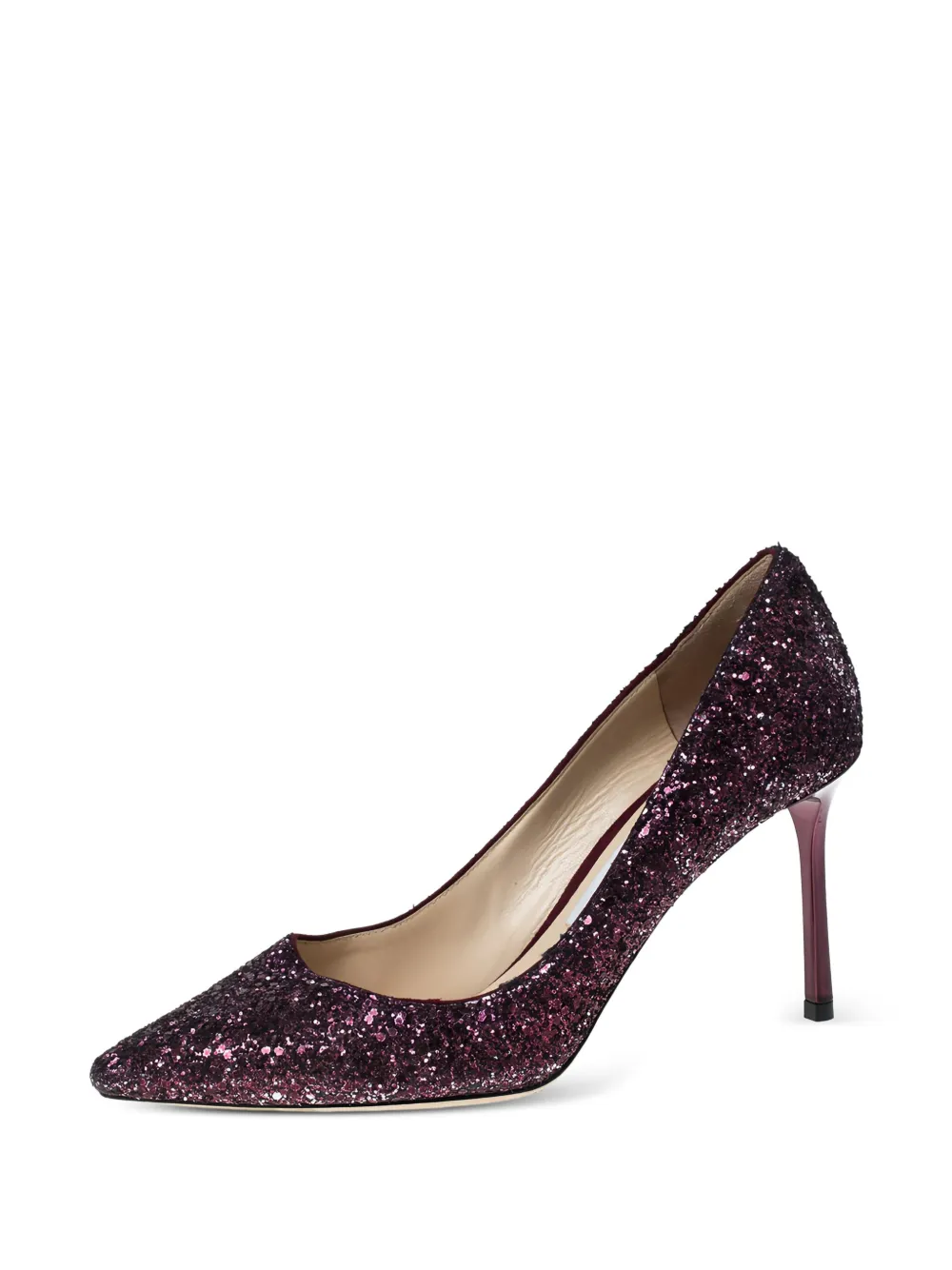 Jimmy Choo Pre-Owned 85mm glitter-embellishment pumps | Image 2
