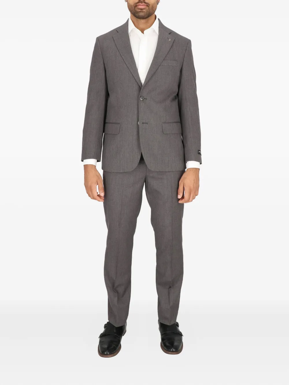 Scotch & Soda two-button single-breasted suit - グレー Scotch & Soda two-button single-breasted suit - グレー