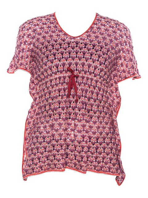 Missoni Pre-Owned drawstring patterned top