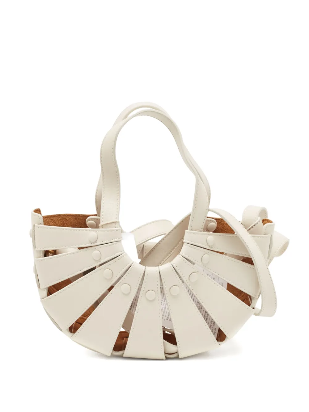 Bottega Veneta Pre-Owned small Shell tote bag - ホワイト Bottega Veneta Pre-Owned small Shell tote bag - ホワイト