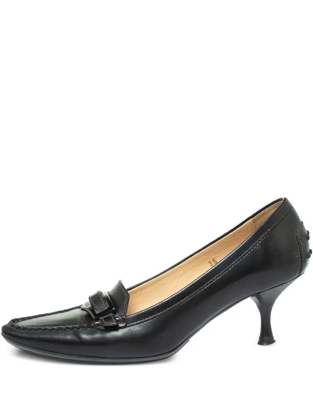 Tod's Vintage ポインテッドトゥ パンプス - ブラック Tod's Vintage ポインテッドトゥ パンプス - ブラック