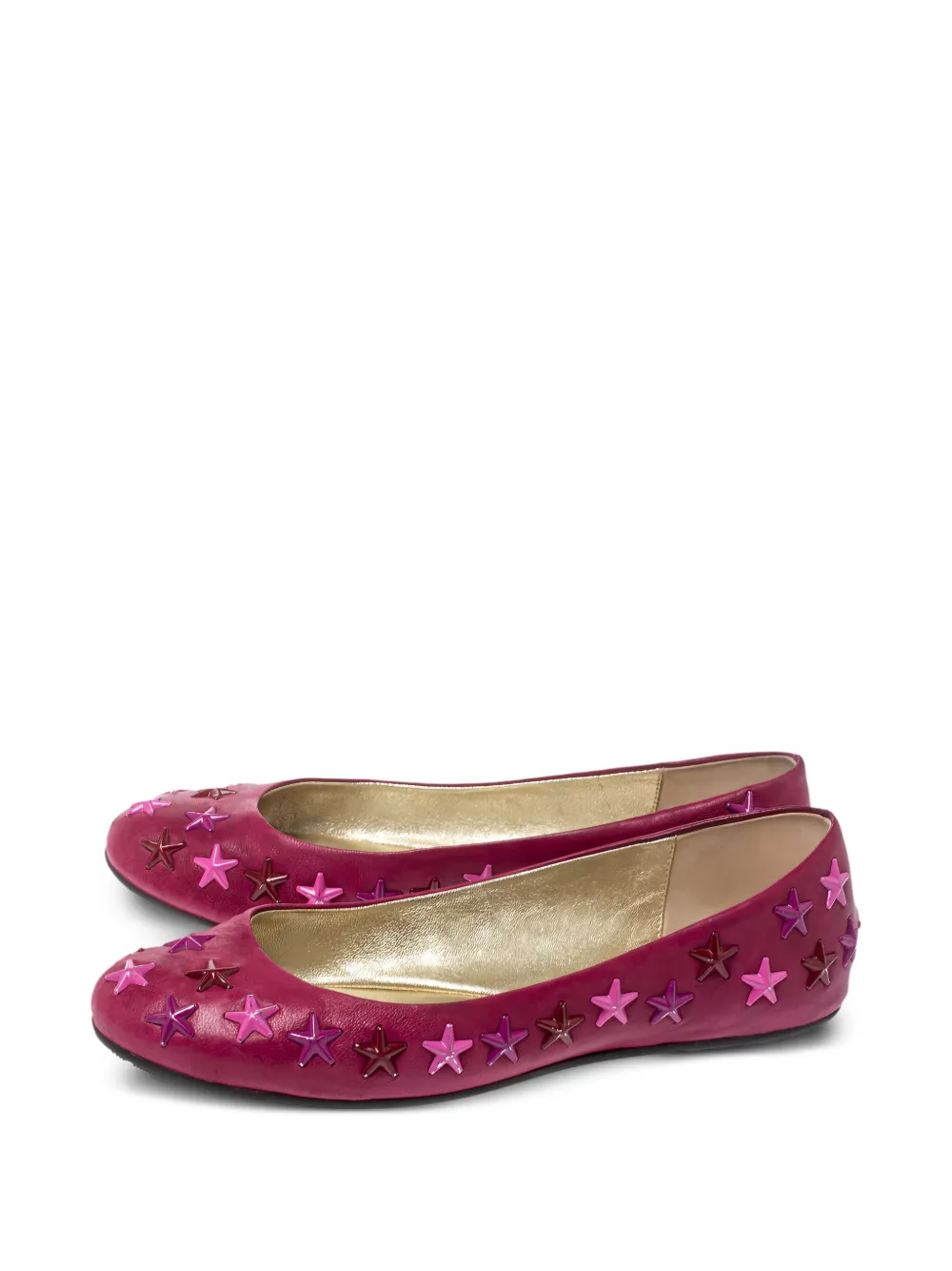 Jimmy Choo Pre-Owned star-embellished ballet flats | Image 2
