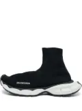 Balenciaga Pre-Owned sock-style chunky sneakers - Black