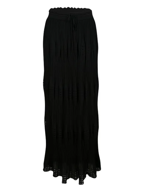 Missoni Pre-Owned cotton-blend knitted skirt