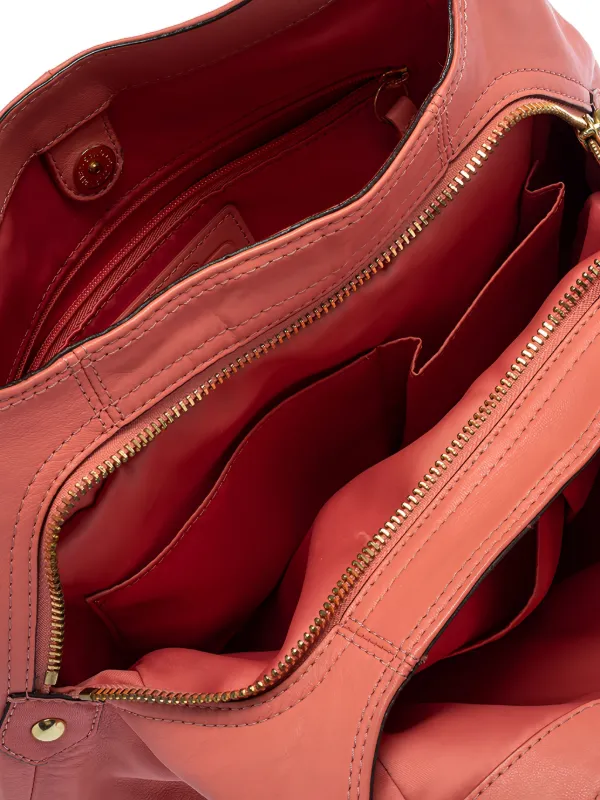 Coach Vintage Leather Tote Bag | Pink | FARFETCH ZA