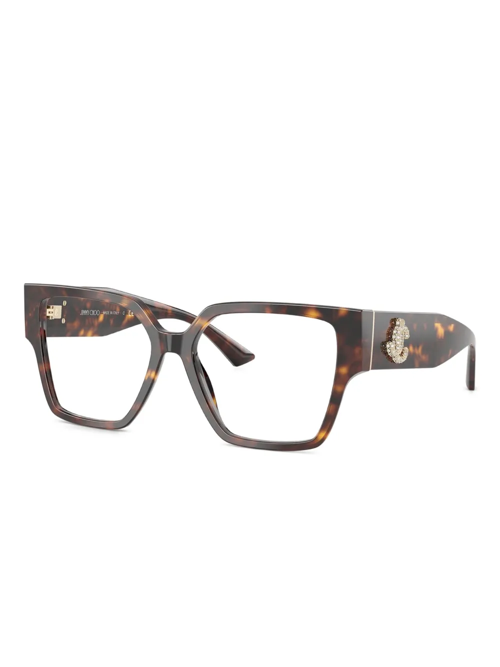 Jimmy Choo Eyewear lentes con armazón estilo carey | Image 2