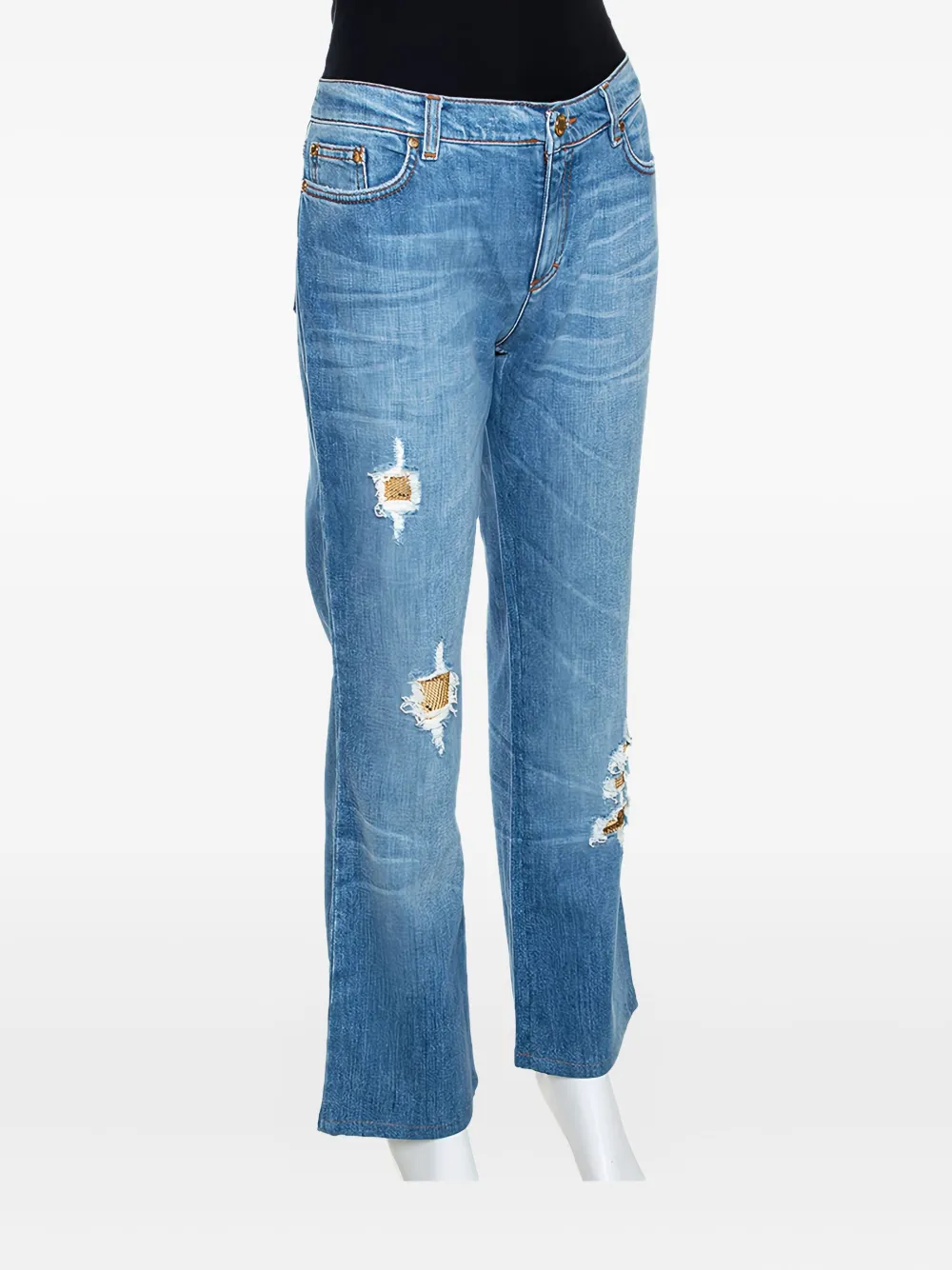 Roberto Cavalli Vintage straight-leg jeans - Blu