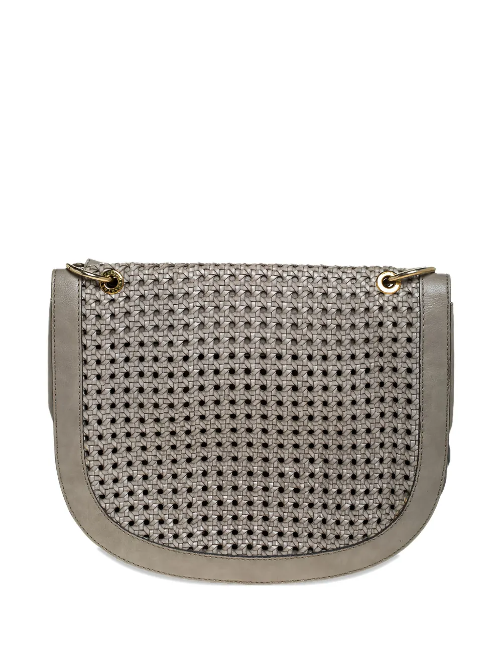 Stella McCartney Pre-Owned Alexa woven leather flap cross body bag | Image 2