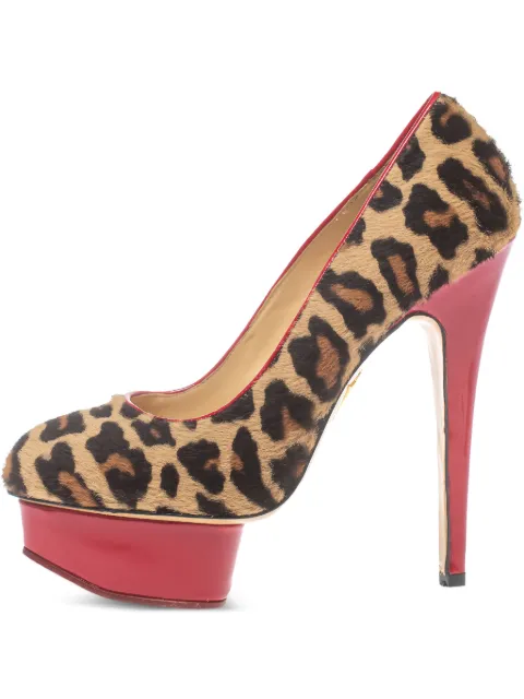Charlotte Olympia zapatos con plataforma de 140 mm pre-owned