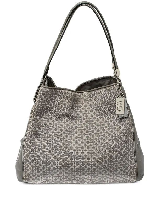 COACH Camden Transit Shoulder bag gray Coach Vintage pre-owned